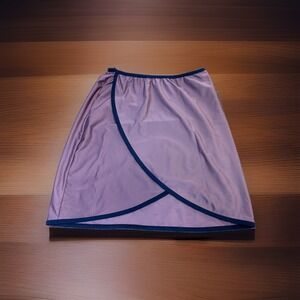 Lyra Swim Dusty Mauve Modest Cover Up Swimsuit Stretch Skirt Women's Size Small